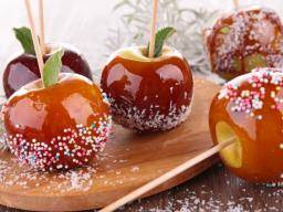 Danger de listeria dans les pommes au caramel