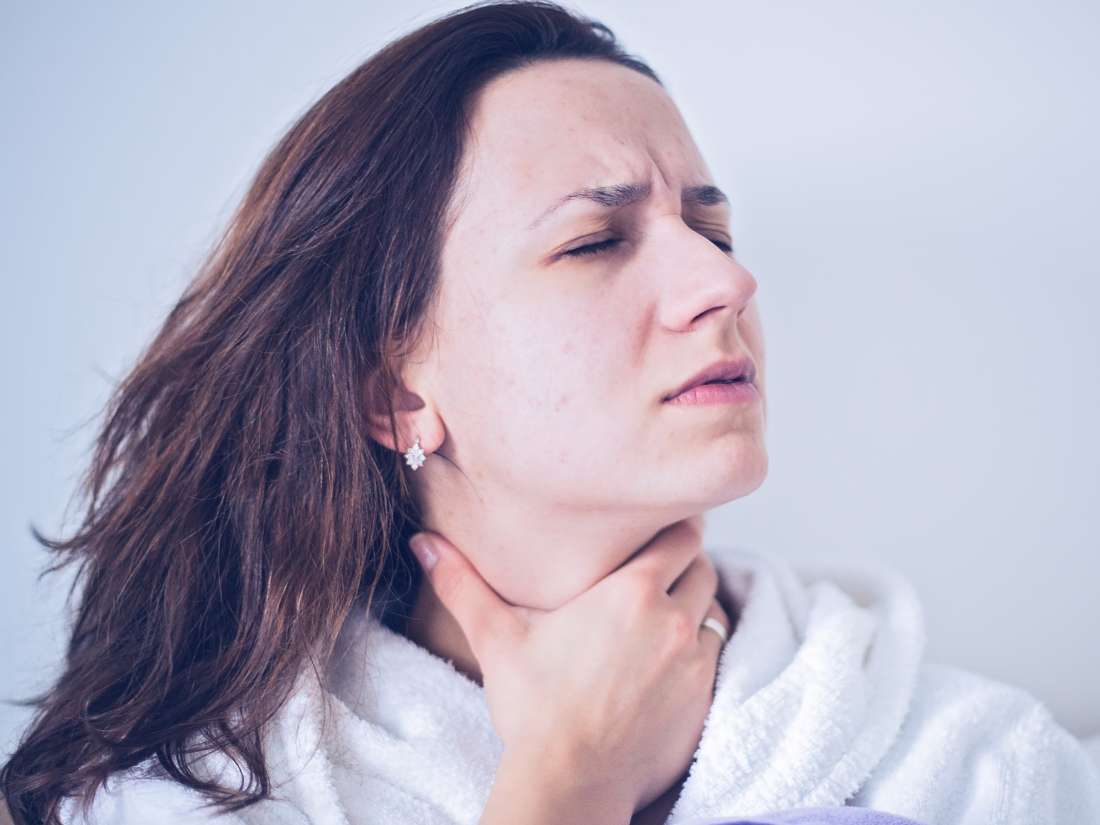 Laryngospasmus: Ursachen, Symptome und Behandlungen