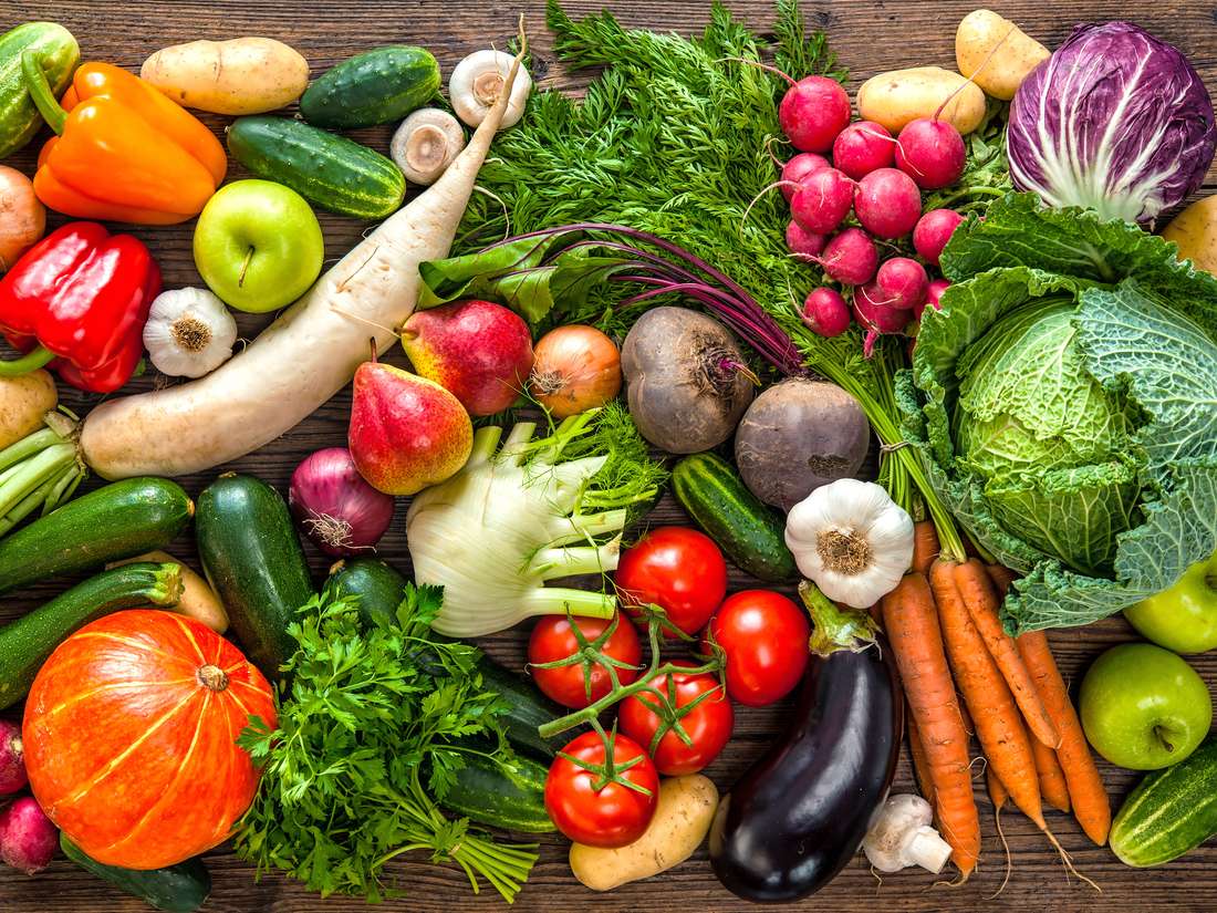 Síntomas de esclerosis múltiple mejorados con frutas y verduras